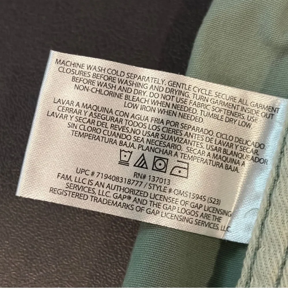 GAP Men's XL Green Drawstring Shorts